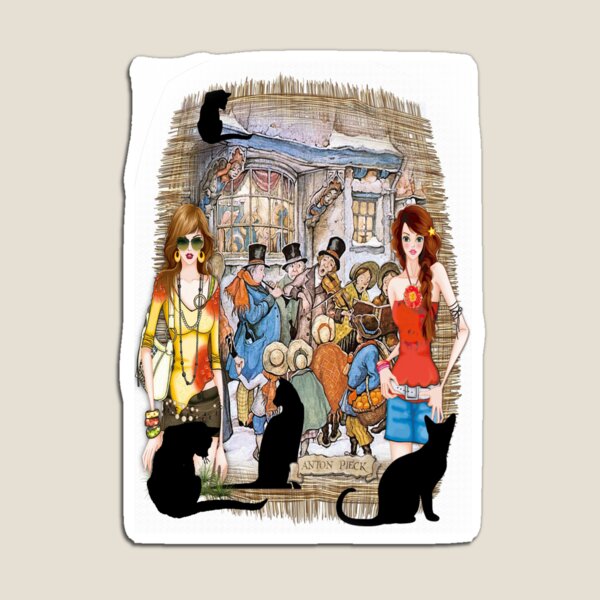 The Carol singers Magnet
