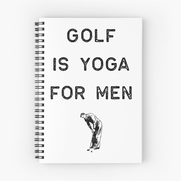 Item preview, Golf Shirt Golf Is Yoga Black Golfing Golfers Funny Dad Gift designed and sold by threadsmonkey.