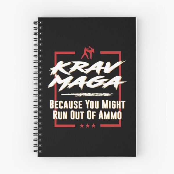 Item preview, Krav Maga Might Run Out of Ammo Fighting Combat designed and sold by KNUXX Shop.