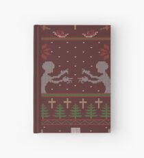 UGLY BUFFY CHRISTMAS SWEATER Hardcover Journal