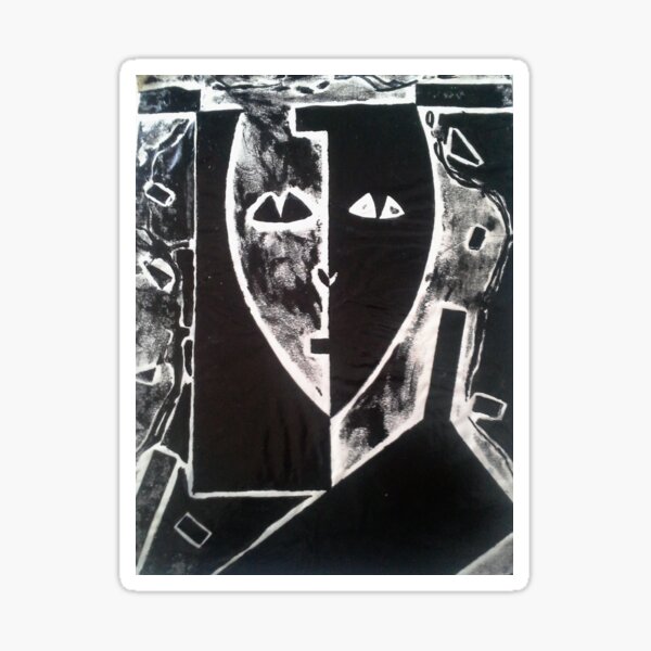 Mona Lisa 1990s Sticker