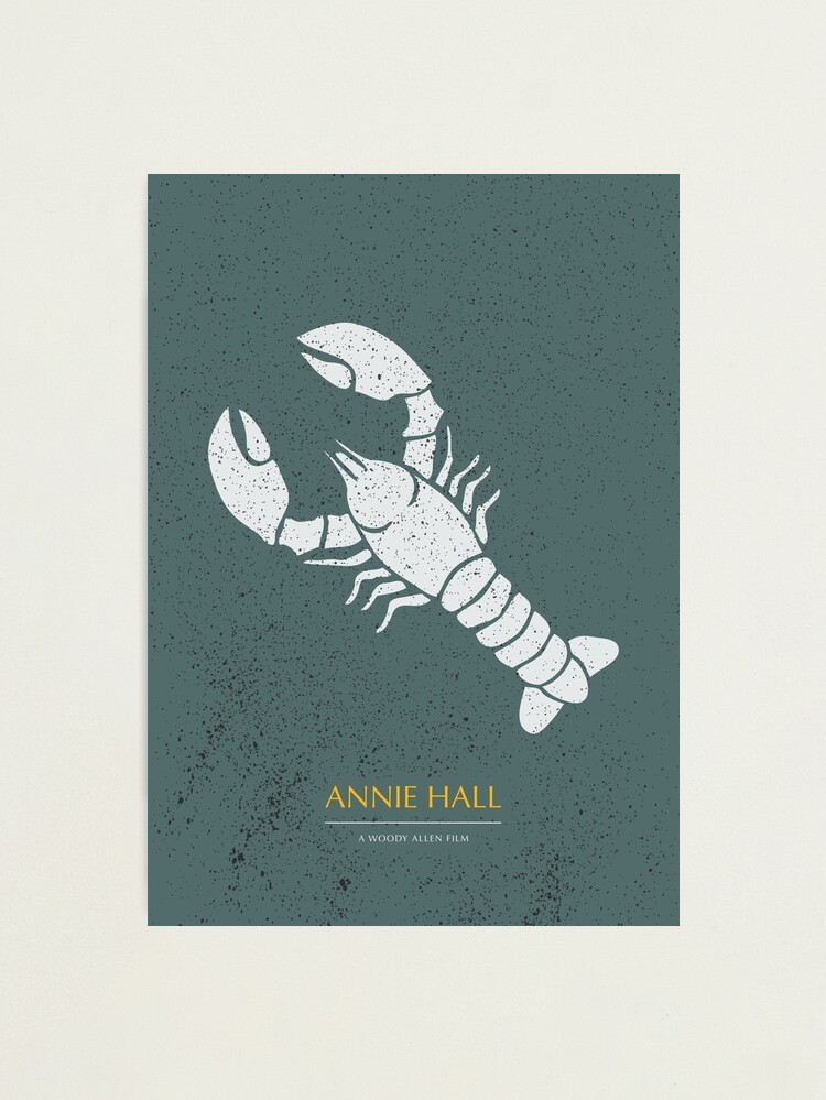 Alternate view of Annie Hall - Alternative Movie Poster Photographic Print
