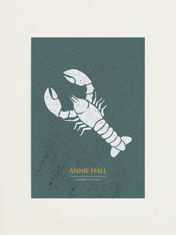Alternate view of Annie Hall - Alternative Movie Poster Photographic Print