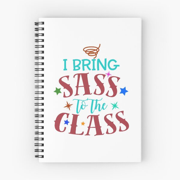 Item preview, I Bring Sass To The Class   School Uniform For Girls Or Boys Funny Humor Sassy Kids or Children Chri designed and sold by Cameronfulton.
