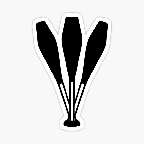 Item preview, Juggling pins clubs designed and sold by Designzz.