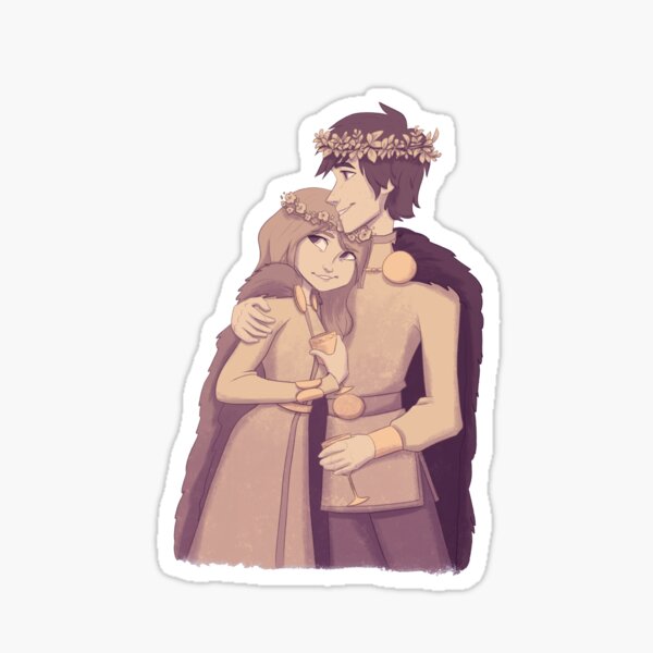 At the Wedding Reception Sticker