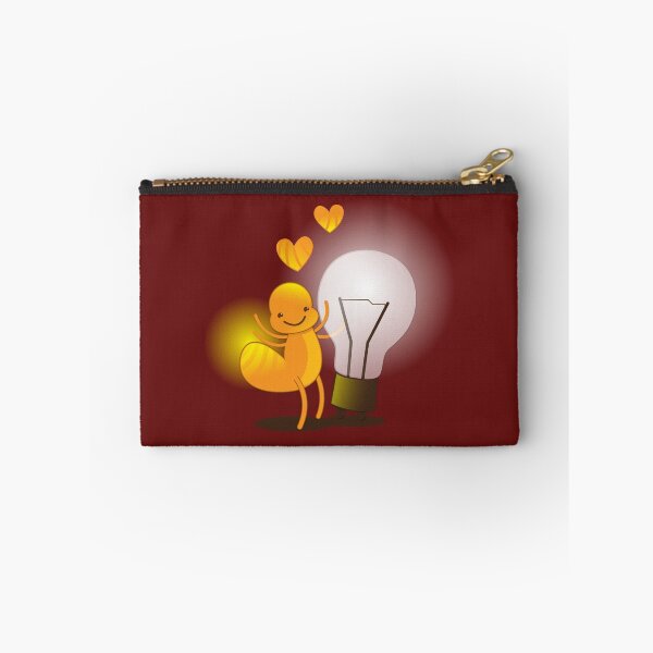 Item preview, A cute little idea! Glow worm with light bulb designed and sold by jazzydevil.