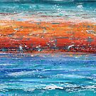 Red Sky Blue Sea by Kathie Nichols