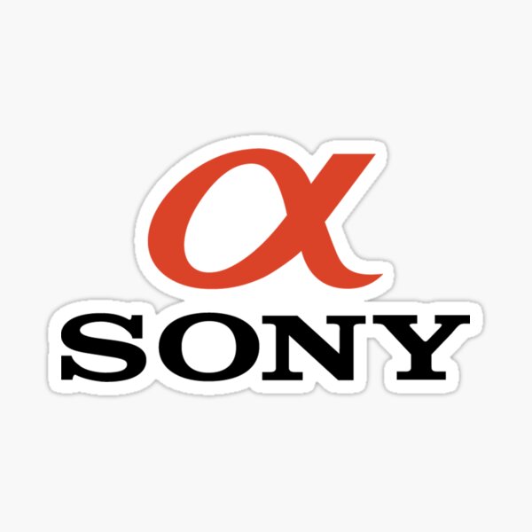 A sony Sticker