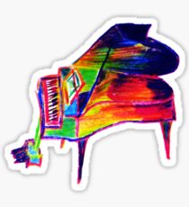 Grand piano Sticker