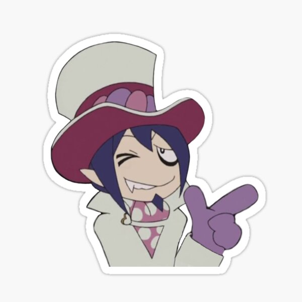 Mephisto Chibi-Black Sticker