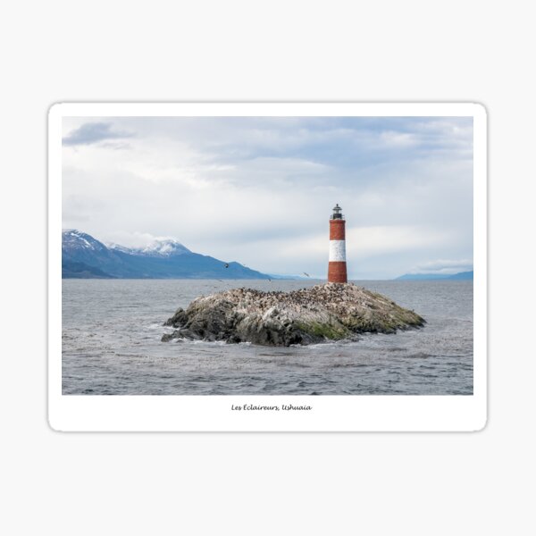 Les Éclaireurs Lighthouse,Ushuaia Sticker