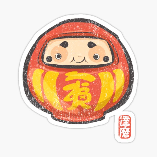 Daruma [Special Lucky Toy Box] Sticker