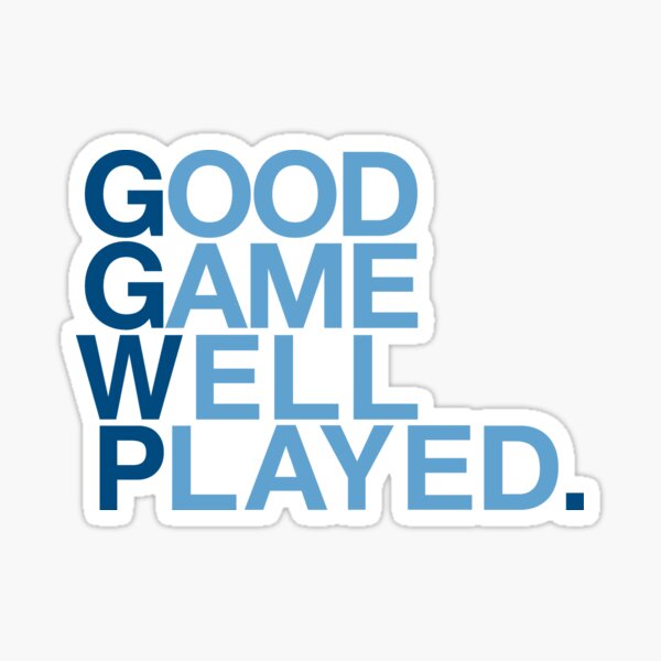  GGWP or GG WP - Means Good Game Well Played in Gamer T-Shirt  : Clothing, Shoes & Jewelry