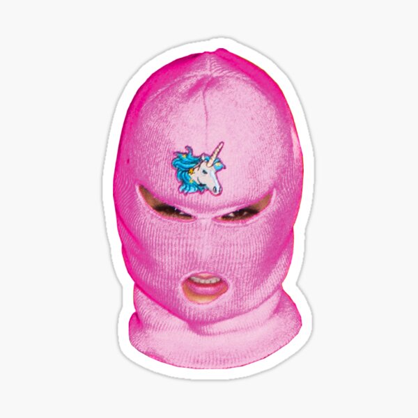 Ski Mask Stickers Redbubble