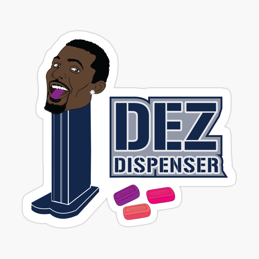 Dez Bryant Sticker for Sale by hightideletter