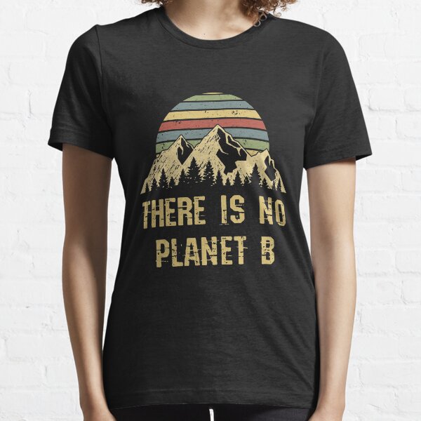 Camiseta del Día de la Tierra 2019 adultos vintage apenado NO planeta B Camiseta esencial