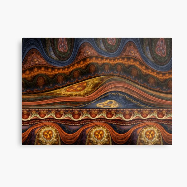 Sediment Metal Print