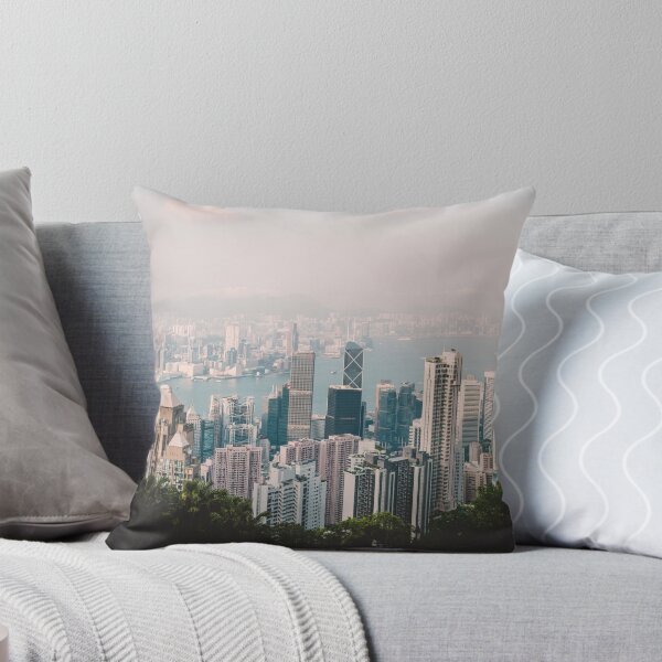 Item preview, Kopie von Hongkong skyline by day designed and sold by hraunphoto.