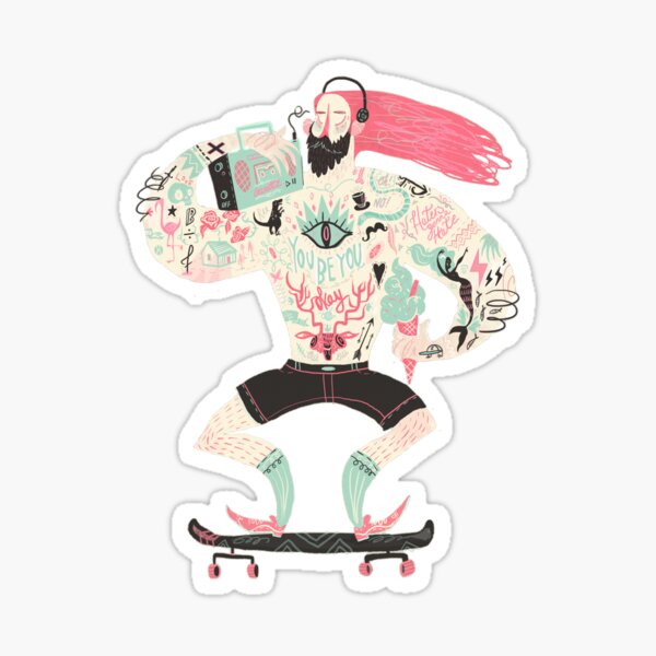 YOU BE YOU Sticker
