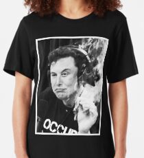 ELON MUSK SMOKING Slim Fit T-Shirt