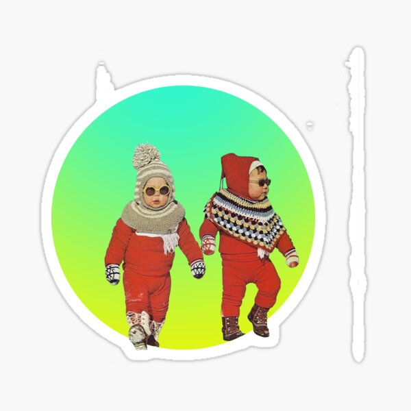 "BABY THUGS." Sticker by taudalpoi | Redbubble