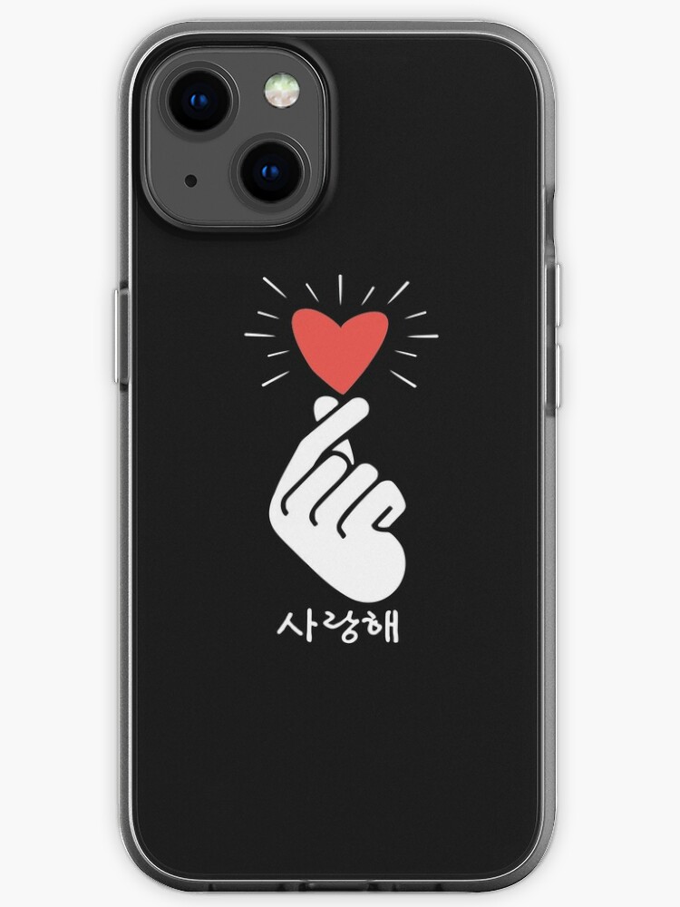 K-pop finger heart Korean love symbol cute \