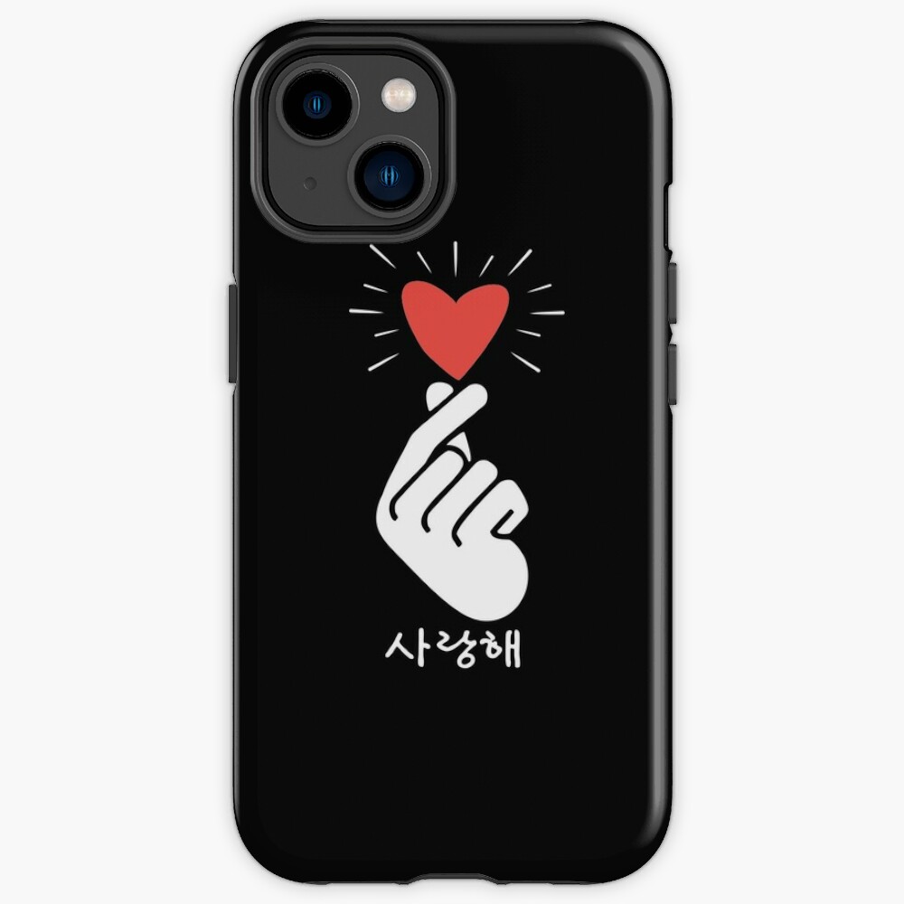 K-pop finger heart Korean love symbol cute \