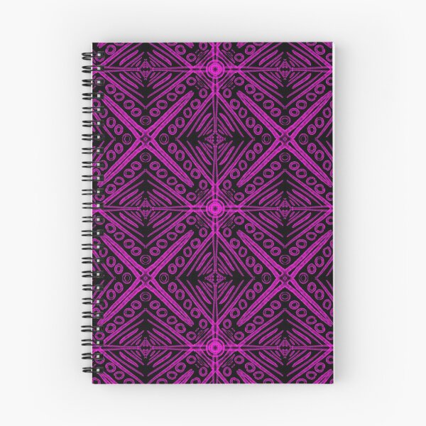 Item preview, Stuck in the Square - Purple On Black designed and sold by Blenderbeetle.