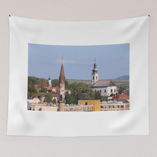 Item preview, minaret and churches different religions in one city Eger Hungary designed and sold by goceris.
