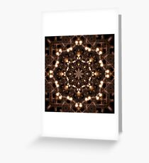 Dimensional Fold Glow Tower Step Zone X3 Greeting Card