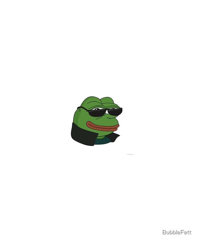 sodapoppin you can't see me pepe twitch streamer emote pepega funny dank  meme iPad Case & Skin for Sale by RUCZENO