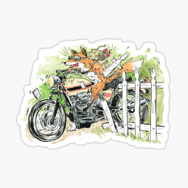 MOTO THEIF! Sticker