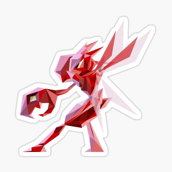 Porymon Scizor | Polygonal Pokemon Series Sticker