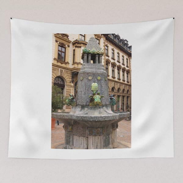 Aperçu de l'œuvre Fontaine de Zsolnay Pecs Hongrie créée et vendue par goceris.