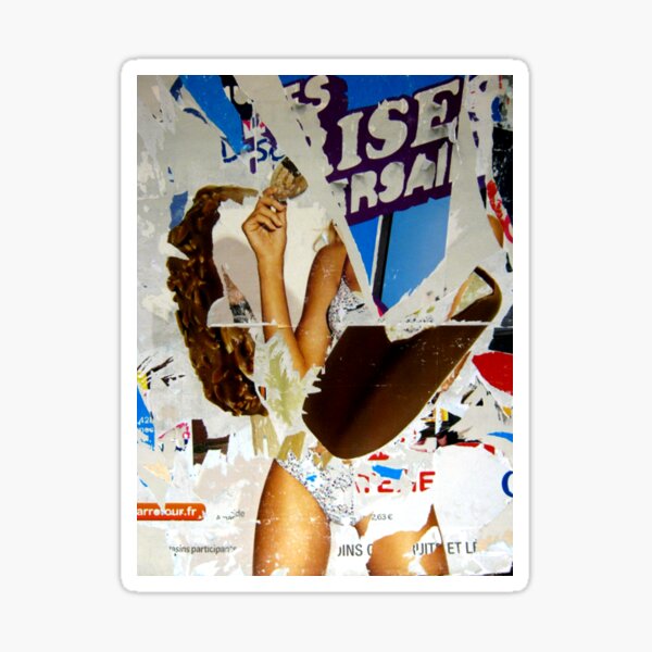 La glace de l'Europe Sticker