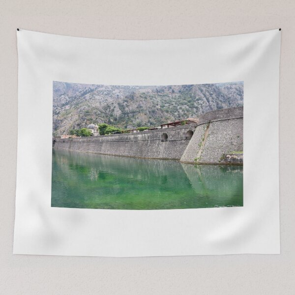 Item preview, Old town Kotor fortress Montenegro designed and sold by goceris.