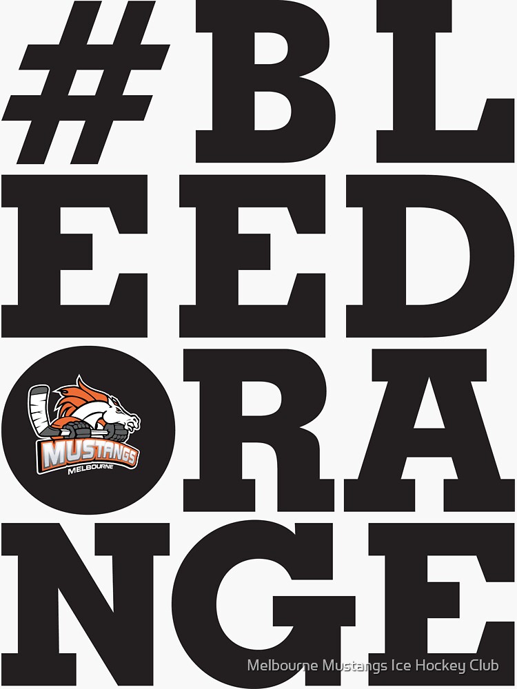 #BLEEDORANGE Black by mustangs