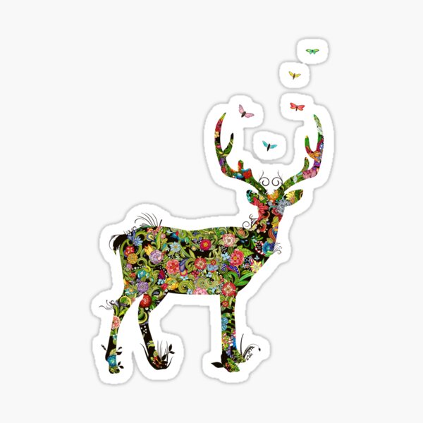 My Dear Deer Sticker