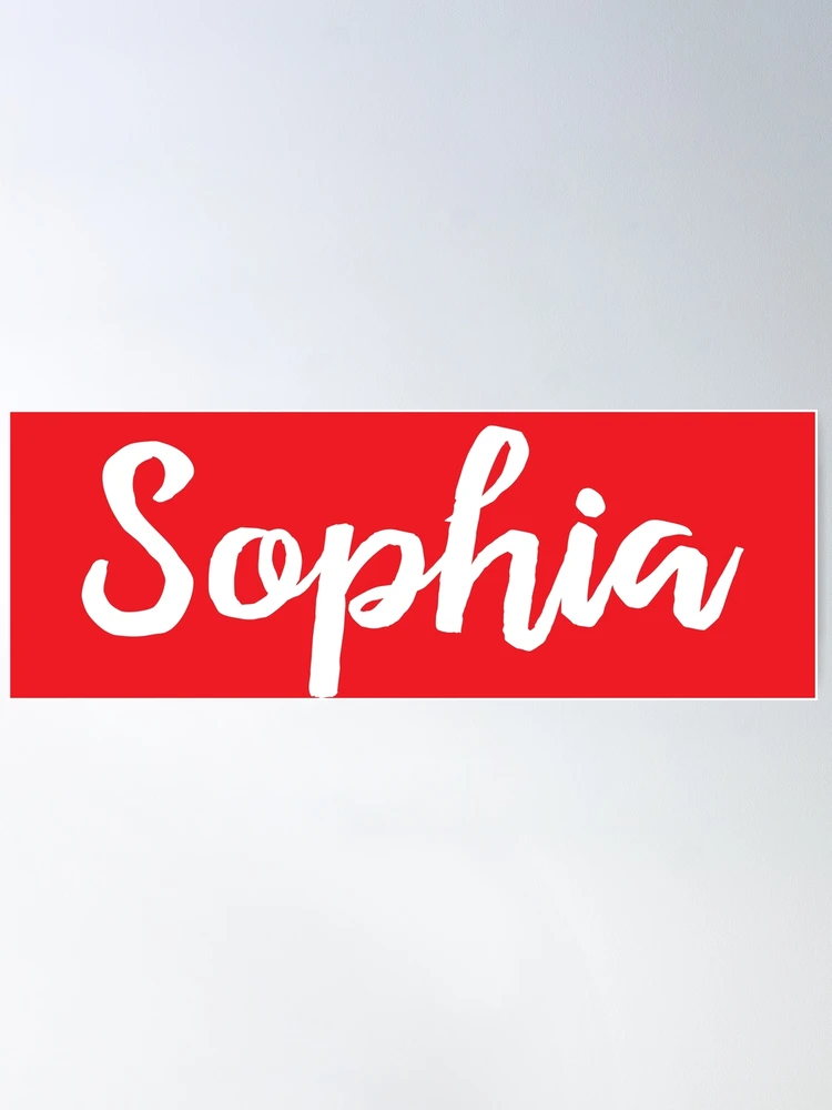 SOPHIAポスターのみ Sophia. My Name is Sophia! 