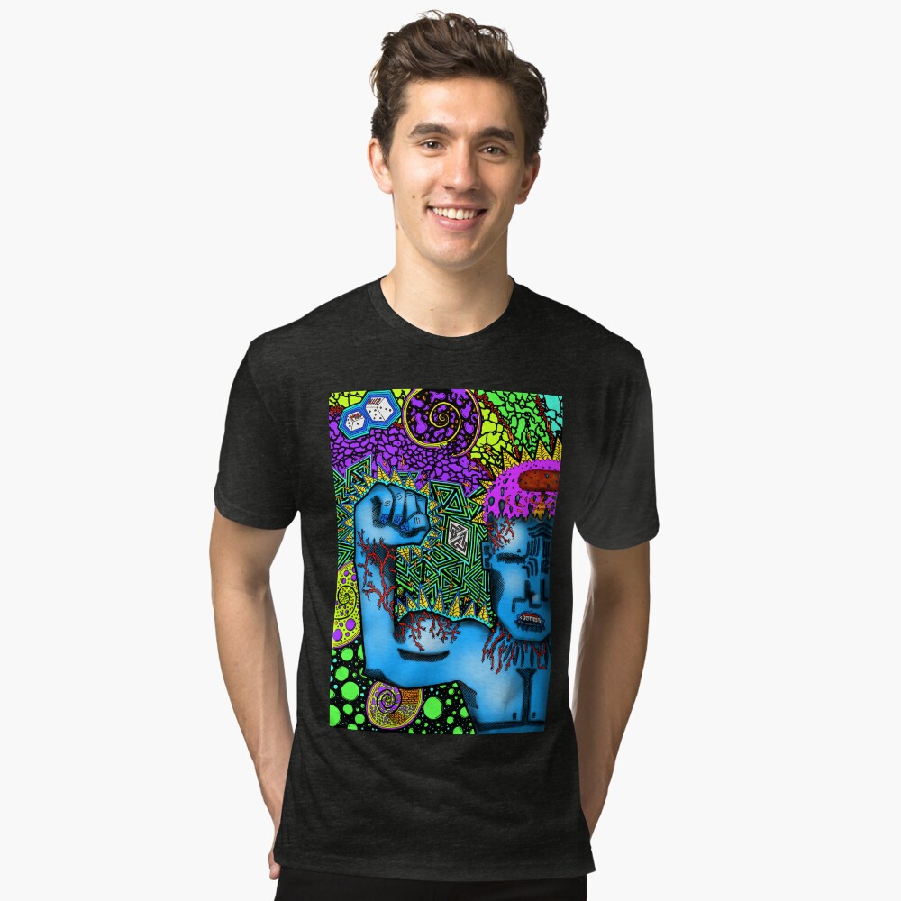 Item preview, Tri-blend T-Shirt designed and sold by intenzaesthetic.