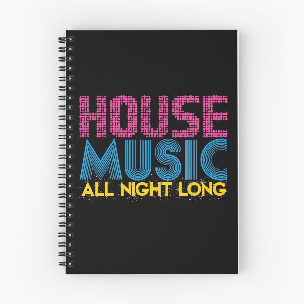 Item preview, House music all night long! designed and sold by VisionairsClub.
