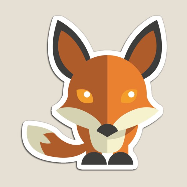 Item preview, Friendly cartoon fox designed and sold by Cute Art Design.