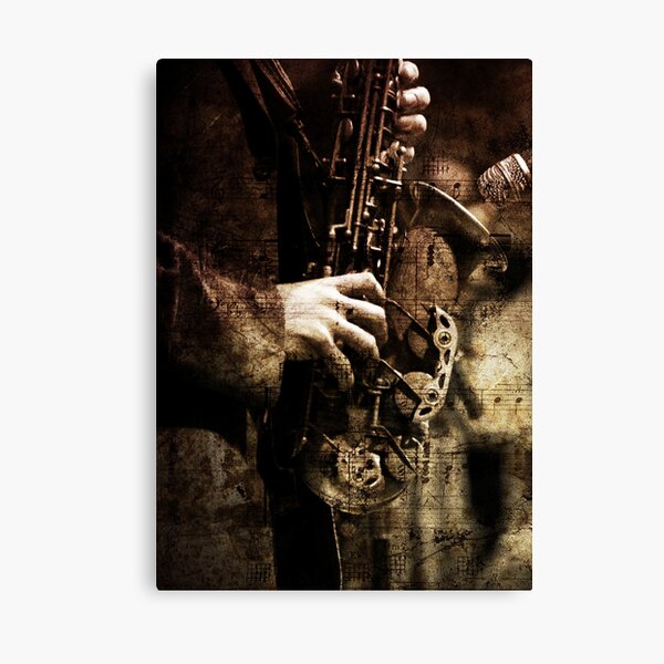 The Musician Canvas Print