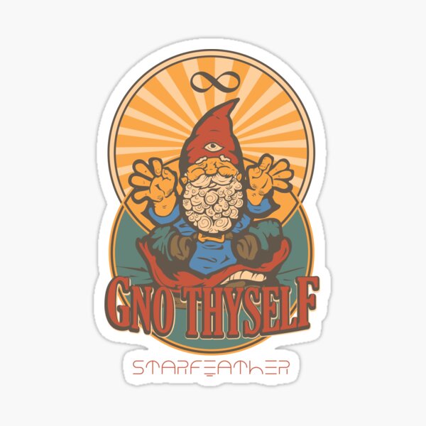 Gno Thyself Sticker