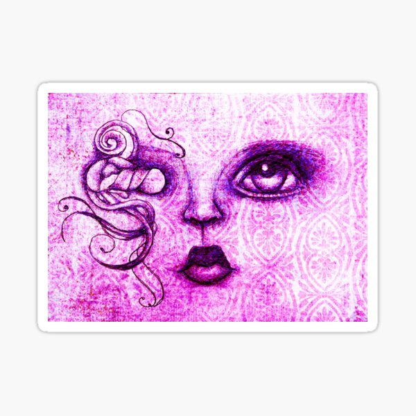 art by ANGIECLEMENTINE Sticker