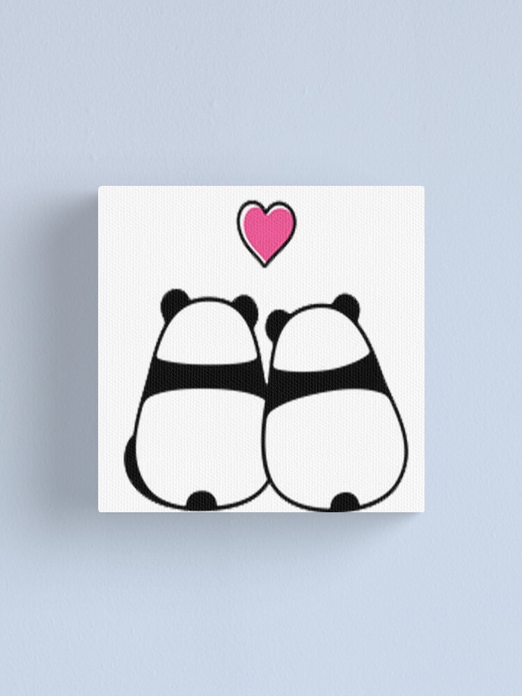 Oso Panda Kawaii Enamorado Ositos Panda Enamorados Animados