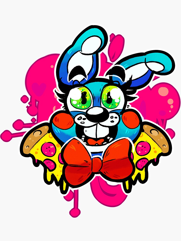 Sticker Design: Fnaf 2 Toy Bonnie! by CandyTime17 -- Fur Affinity [dot] net