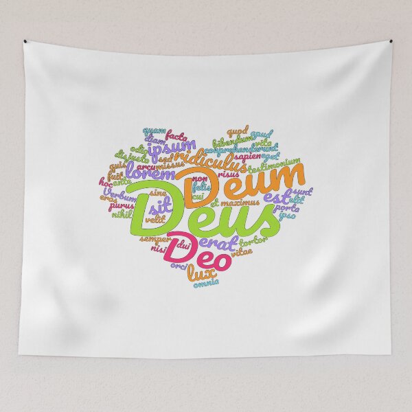 Item preview, Homeschool Latin Heart Grace of God Christian Wordcloud Gifts Men Women Kids Youth Moms Teachers designed and sold by GabiBlaze.