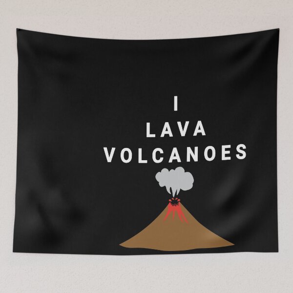 Item preview, I Lava Volcanoes | Geology Pun / Humour designed and sold by MadPanda.